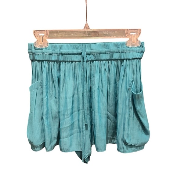 Ramy Brook Austin Shorts Lightweight Butterfly in Lagoon Blue Teal Small - Picture 4 of 14